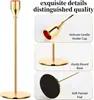 Conjunto Criativo de Velas de Ferro para Casamento Transfronteiriço, Galvanizado a Ouro, Peça Única para Decoração de Casa, Restaurante Ocidental, Bar e Mesa de Jantar