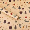 Papel de Presente de Natal de Fábrica Ano Novo Presente de Aniversário Caixa de Presente Flores Maçã Papel de Presente Venda por Atacado