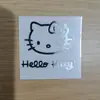Pegatinas Metálicas de Dibujos Animados Galvanizadas Estilo Ins Nuevo Sanrio Impermeables Sellantes Perro Parchal Kulomi En Stock