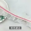 Cortina Renda Renda Colorida Franja Bainha de Saia Cabeceira de Cortina Sofá Roupas Tecido Decorativo Acessórios Corte Solto Bordado
