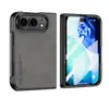 Adequado para capas de celular dobrável iPhone Ultra, apresentando um luxuoso design de pele de ovelha, capa protetora de negócios Apple 18FOLD, estilo moderno
