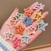 Pinzas para el pelo BB de colores dopamina para niños, pinzas para el pelo versátiles dulces y lindas para niñas y bebés, pequeños accesorios para el pelo