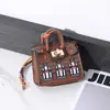 H casa mini bolso charm casa bolsa pequeña bolsa linda nueva moda colgante monedero bolsa para auriculares llave de coche
