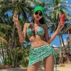 Traje de baño 2023 Femenino Sexy Correa Ins Bikini Tres Piezas Dividido Tres Puntos Pecho Pequeño Resort Fuente Termal Traje de Baño
