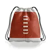 Mochila con cordón temática de fútbol, bolsa de almacenamiento portátil, bolsa de mano con cordón, bolsa con cordón, mochila escolar