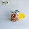 Frasco de Plástico Transparente de Grado Alimenticio para Mascotas de 450 ml, Frasco Sellado de Fácil Apertura para Té Aromático, Verduras Encurtidas, Polvo Saborizado para Marinar