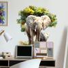 Comercio exterior árbol elefante dormitorio sala de estar armario dormitorio decoración del hogar pegatinas de pared autoadhesivas al por mayor HY-C078