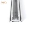 Perfil de extrusión de PVC piezas de extrusión de plástico difíciles procesamiento de piezas de plástico grado V0 retardante de llama ding