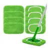 Adecuado para Cubierta de Tela de Repuesto para Mopa Swiffer Paño para Mopa Mopa de Piso Hogar Rotatoria Húmeda y Seca Cubierta de Tela para Mopa