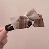 Pinza de Pato Linda Estilo Coreano Grande de Verano 2025 Nuevo Accesorio para el Cabello de la Parte Posterior de la Cabeza Pinza para el Pelo con Lazo Medio Recogido