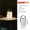 Luz solar para jardín al aire libre, luz portátil para villa, terraza, jardín, camping, luz nocturna recargable portátil, luz de ambiente