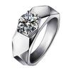 Anillo para Hombre estilo Coreano Ringai Corte Irregular de Castaña de Agua Anillo Agresivo para Hombre Yihua Anillo Brillante con Anillos Anillo Brillante