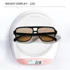 Paquete de Cuatro Gafas de Sol Transfronterizas para Hombres y Mujeres, Gafas de Aviador Estilo Y2K, Gafas de Sol de Moda para Conducir con Protección UV