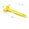 Martillo de Clavos para Suelo Portátil Transfronterizo, Martillo Extractor de Clavos, Martillo de Ingeniería PE, Accesorios de Martillo Multifuncional para Lona de Tienda, Martillo de Plástico