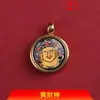 Colgante Thangka Estilo Tíbet Zaki Lamra Colgante Cinco Señores Zorro Tara Verde Tejido a Mano DIY Accesorios Estilo Chino