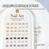 Acessórios de Liga Doce Borboleta para Arte de Unhas Estilo Creme Japonês Prata Tridimensional Requintado Gravata Borboleta Materiais Acessórios para Arte de Unhas