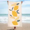 Alfombra de rizo patrón de moda toalla para sudar toalla de playa toalla de baño chal toallita de microfibra impresión digital costero