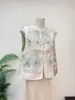 Chaleco bordado con cuentas de estilo chino ZhilieNew, moderno y versátil, nuevo chaleco para mujer de estilo nacional con cuello redondo para el otoño de 2026
