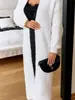 Chaqueta Suéter de Piel Sintética de Visón para Mujer en Otoño e Invierno Estilo Caliente Suave y Ceroso Blanco Largo Perezoso Peludo Cardigan de Piel Gruesa