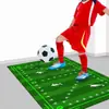 Tapete Antideslizante para Entrenamiento de Juego de Pies de Fútbol, Tierra de Diatomeas para el Hogar, Alfombra para Control de Balón Deportivo y Ritmo, Tapete de Fitness Insonorizado para Interiores