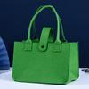 Bolsa de feltro em estoque presente de compras presente de compras shopping center bolsa tote diy bolsa de tecido de feltro espessado atacado