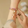 Nuevo Pulsera de Mariposa China Diseño de Nicho Ins Súper Hada Pulsera Rota de Jade de Mariposa Simple Versátil Mejor Amiga Estudiante Mano