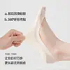 Nuevos Calcetines Invisibles de Seda de Hielo Ultra Bajos para Primavera/Verano 2026 con Parche Circular Anti-Rizado Antideslizantes Base de Toalla Calcetines de Algodón para Mujer