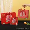 Bolsas de Regalo de Año Nuevo Transfronterizas, Bolsas de Regalo Estilo Chino, Bolsas de Tote de Papel, Bolsas de Empaque de Papel, Bolsas de Regalo
