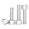 En Stock Tornillos de Cabeza Cilíndrica con Socket Hexagonal de Acero Inoxidable 201 M2-M16 Pernos y Tornillos de Cabeza Cilíndrica con Socket Hexagonal