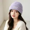 Gorro de punto de marca de moda estilo coreano ins para otoño e invierno, gorro cálido de lana bordado con letras para estudiantes mujeres y parejas, unisex