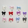 Venta al por mayor Lazo de Cinta de Satén de aproximadamente 2 cm Producto Terminado Bjd Accesorios para Ropa de Bebé DIY Pinza para el Cabello de Mascota Decoración
