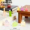 Mini Adornos de Resina de Dibujos Animados para Perfume y Esmalte de Uñas Accesorios Creativos Llavero para Teléfono Móvil DIY Joyería Venta al por Mayor Mixta