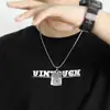 Pendente de fofoca congênita Yuhong pingente masculino padrão glutão joia de personalidade estilo nacional retrô masculino e feminino vendas diretas da fábrica
