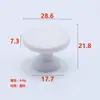 Mueble moderno simple nuevo armario de almacenamiento manija de cajón de tela giratoria manija D6017 manija de plástico esmerilado