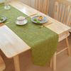 Transfronterizo Amazon Mismo Estilo Listo para Usar Wholesale Mano de Obra Exquisita Tela para Banderín de Té Banderín de Mesa Estilo Chino Nuevo Estilo Chino Tela para Cubrir Mueble de TV