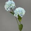 Comércio Exterior Transfronteiriço Flor de Hortênsia Artificial Redonda de 2 Cabeças Cascata de Parede Arco Decoração de Casamento Arranjo de Flores para Corredor