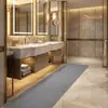 Alfombrilla de plástico PVC hueca transfronteriza para baño, inodoro, piscina, cocina, antideslizante y resistente a la suciedad