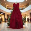 Laço Gigante Oversized para Decoração de Sala de Noivado e Casamento, Vitrine, Adereços para Fotos de Festa, Laço para Decoração de Shopping de Casamento