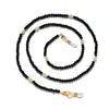 Cadeia Colorida de Cristal e Pérola para Pendurar Máscara Amazon Transfronteiriça Moda Simples Cadeia para Óculos Cordão para Pendurar no Pescoço Joias Atacado