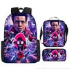 Mochila escolar periférica de Spider-Man para niños y estudiantes de entrega rápida transfronteriza, mochila de hombro, juego de tres piezas