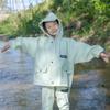 Traje de água para brincar de criança, macacão de jardim de infância, traje de areia e água, capa de chuva, calça impermeável, calça de chuva, botas de chuva, equipamento de mar integrado