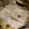 Serie de Cartas de Eventos Pasados Juego de Sobres Pequeños Retro Femenino Literario Confesión Carta de Amor Tarjeta de Felicitación Almacenamiento de Papel de Carta