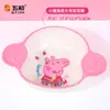 Vajilla de Melamina Grado Alimenticio Peppa Pig Cinco y Rosa, Tazón Infantil con Compartimentos y Vaso de Agua de Dibujos Animados con Licencia Oficial