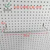 Accesorios para Tablero Perforado Gancho Rollo Papel de Cocina Toalla Film Adhesivo Cinta para el Cabello Organizador de Almacenamiento Colgador Telescópico Barra Horizontal