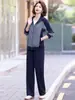 Traje deportivo casual de otoño para madre de mediana edad, abrigo elegante de talla grande para primavera y otoño, top holgado para mujeres de mediana edad y mayores