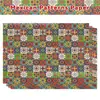 Papel de Copia Mexicano Wx306 17g Papel de Envoltura a Prueba de Humedad para Regalos y Dulces, Papel de Pera Decorativo con Patrón Artístico