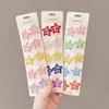 Pinzas para el Cabello de Estrella Lindos Clips Pequeños de Colores Accesorios para el Cabello Pinzas Laterales para Mujer Estilo Coreano Pasadores de Estrella de Cinco Puntas Pinzas para el Flequillo Venta al por Mayor