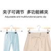 Percha con clip para pantalones, percha especial para pantalones, clip para pantalones sin costuras, fuerte, antideslizante, percha jk, clip para falda, secado, venta al por mayor