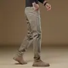 Pantalones casuales de alta gama para hombre nuevos de Hong Kong, para primavera y otoño, holgados, de pierna recta, de negocios, antiarrugas, tipo traje