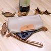 Nova Bolsa de Mão para Celular em Couro Macio de Primeira Camada, Carteira Longa com Armazenamento de Grande Capacidade, Bolsa de Armazenamento Universal para Homens e Mulheres